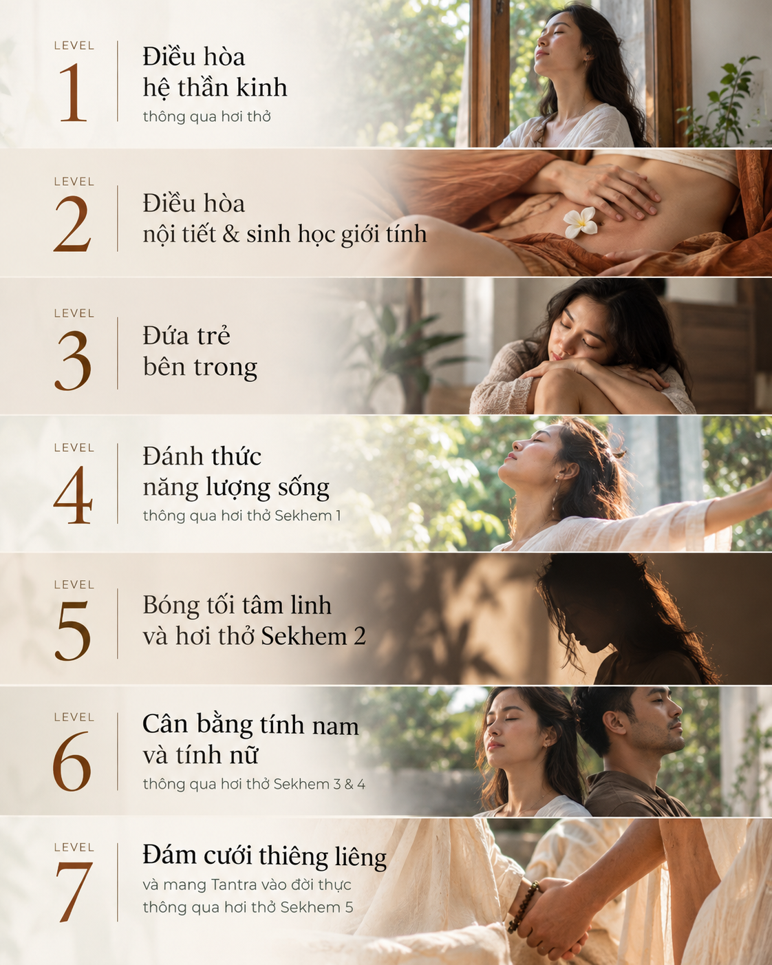Tantra 7 Level tại Sekhem Institute